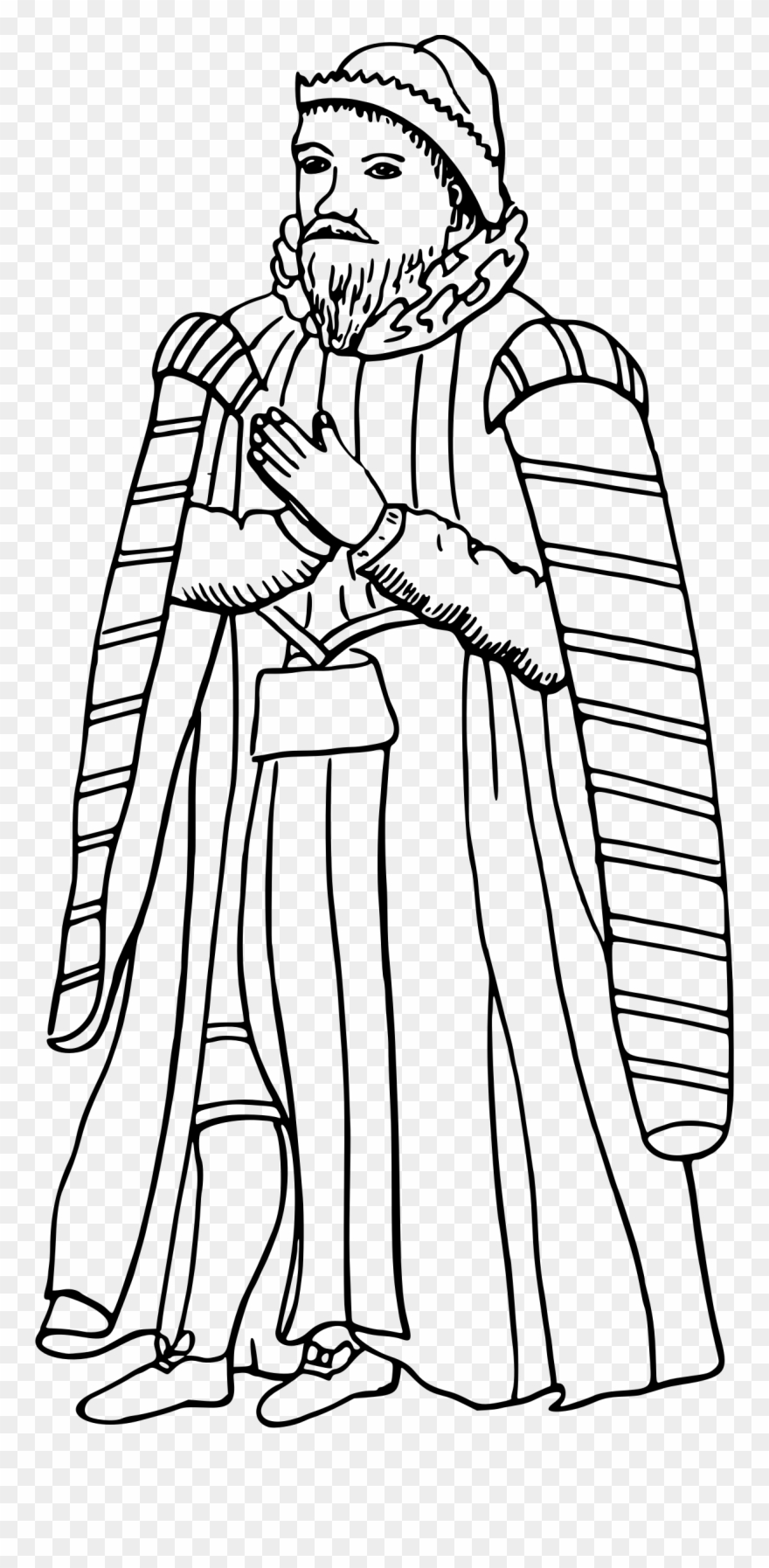 Big Image - Line Art Clipart