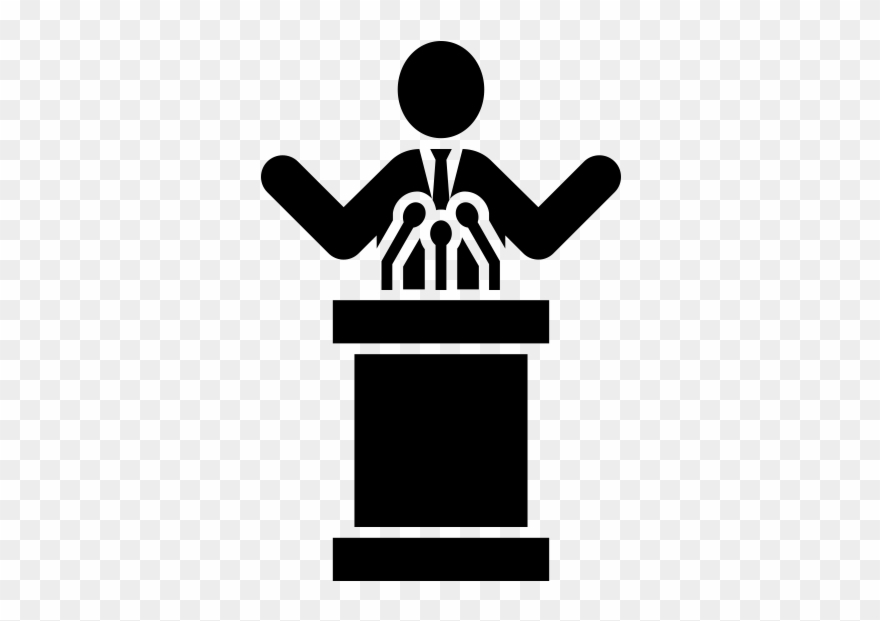 Speech Rubber Stamp - Thought Leader Icon Png Clipart