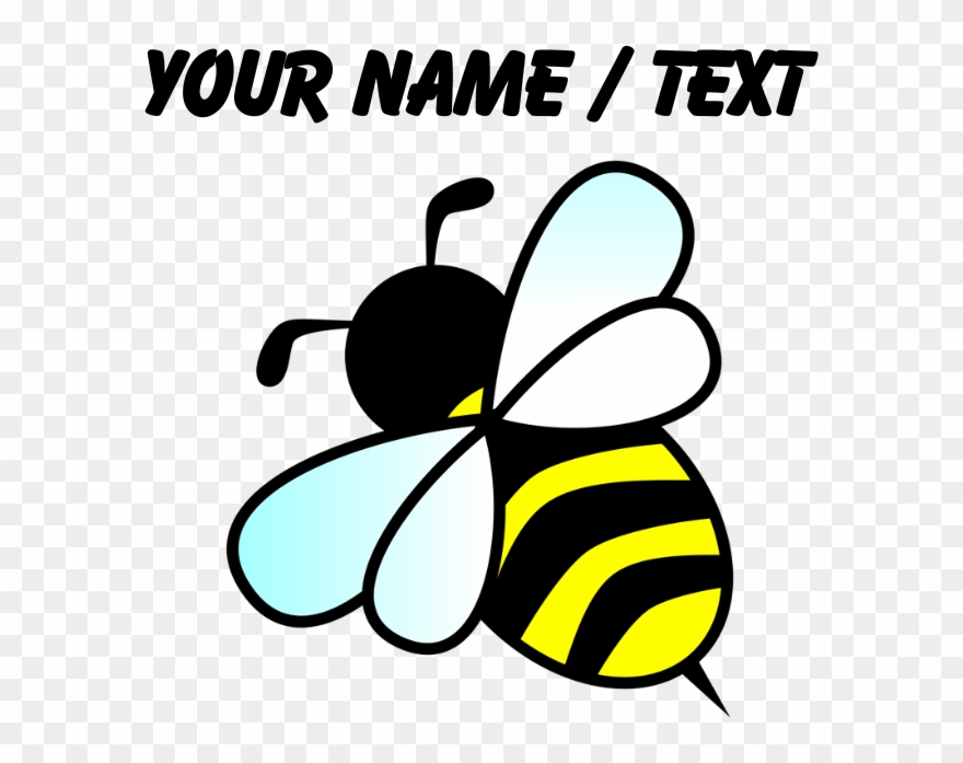 Custom Bumble Bee Baby Pajamas - Bumblebee Bee Clip Art - Png Download