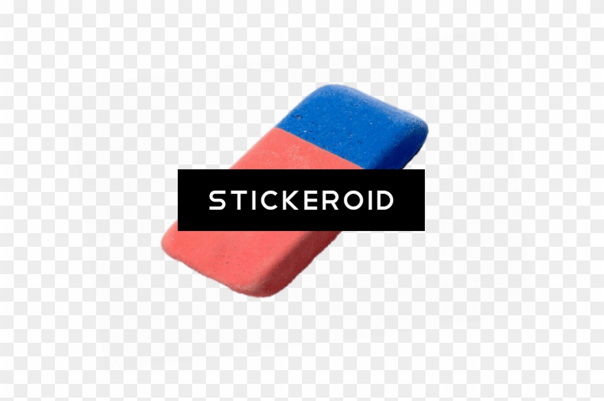 Red And Blue Eraser - Cobalt Blue Clipart