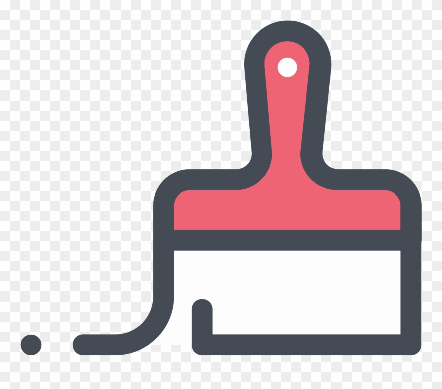 Paint Brush Icon Clipart