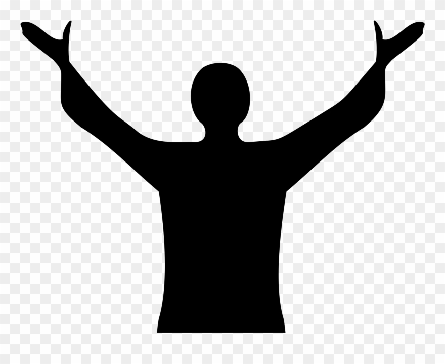 Three Power Poses To Improve Your Presence - Laudatory Clip Art - Png Download