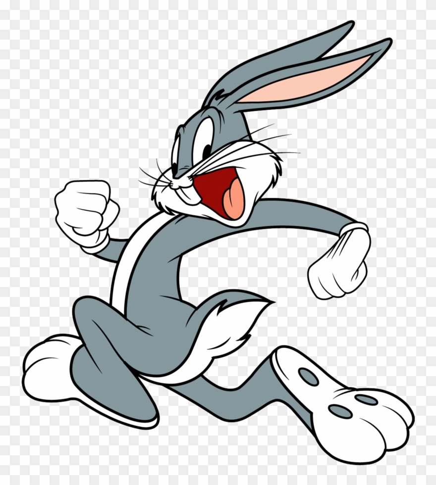 Eager - Bugs Bunny Running Clipart