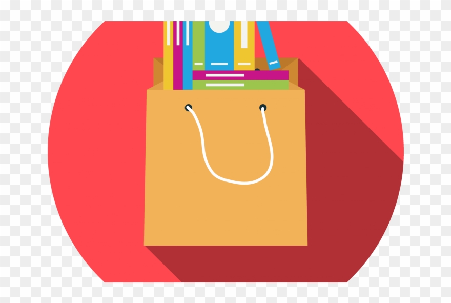 The Friends Of Library Host Annual Buck A Bag Book - Graphic Design Clipart