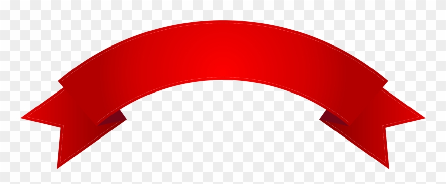 Red Banner Deco Clip Art Png Imageu200b Gallery Yopriceville - Red Christmas Banner Png Transparent Png