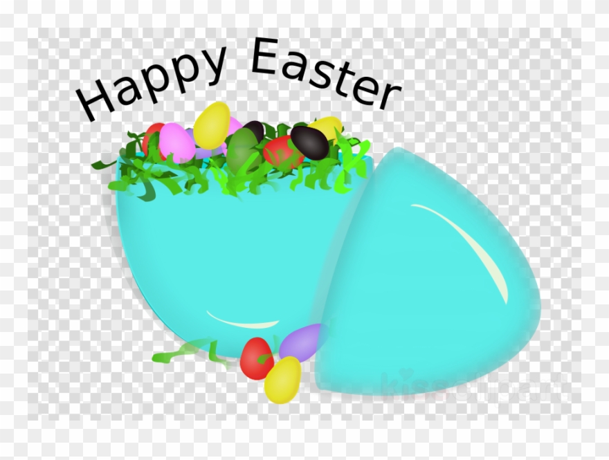 Easter Eggs Clipart Easter Bunny Red Easter Egg Clip - Burt's Bees Lip Mask - Png Download