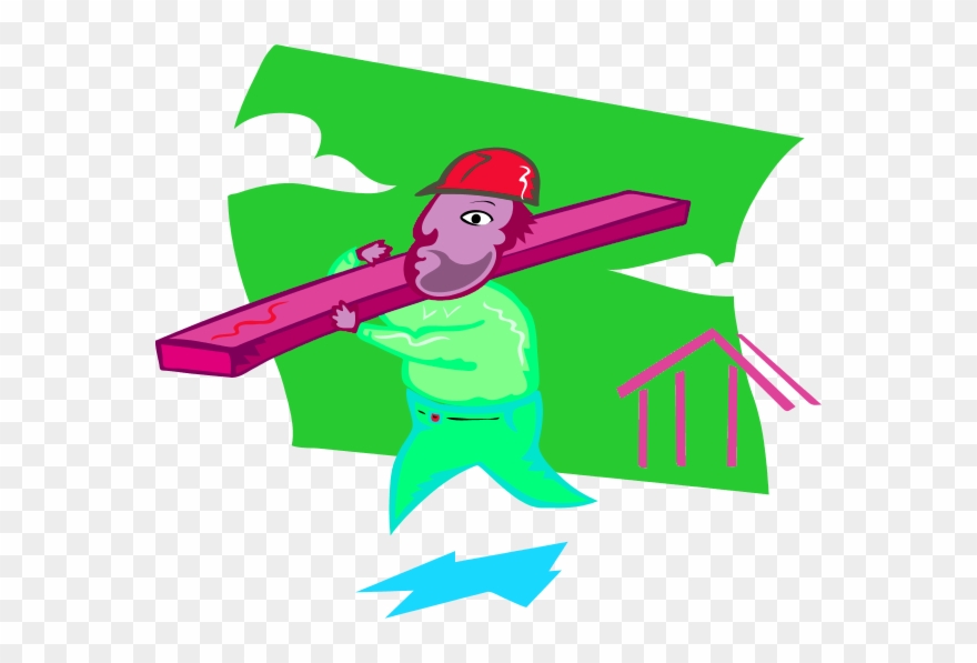 Stepper Carpenter - Carpenter Clipart - Png Download