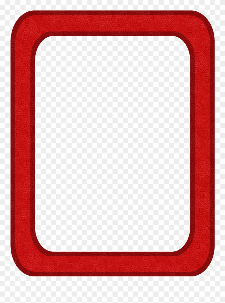 Red Frames Png Clipart