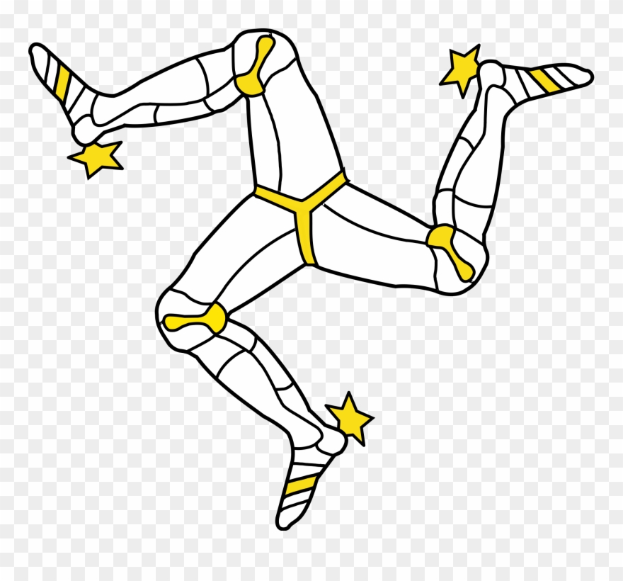 Related With 4828 Wikipedia - Isle Of Man Triskelion Clipart