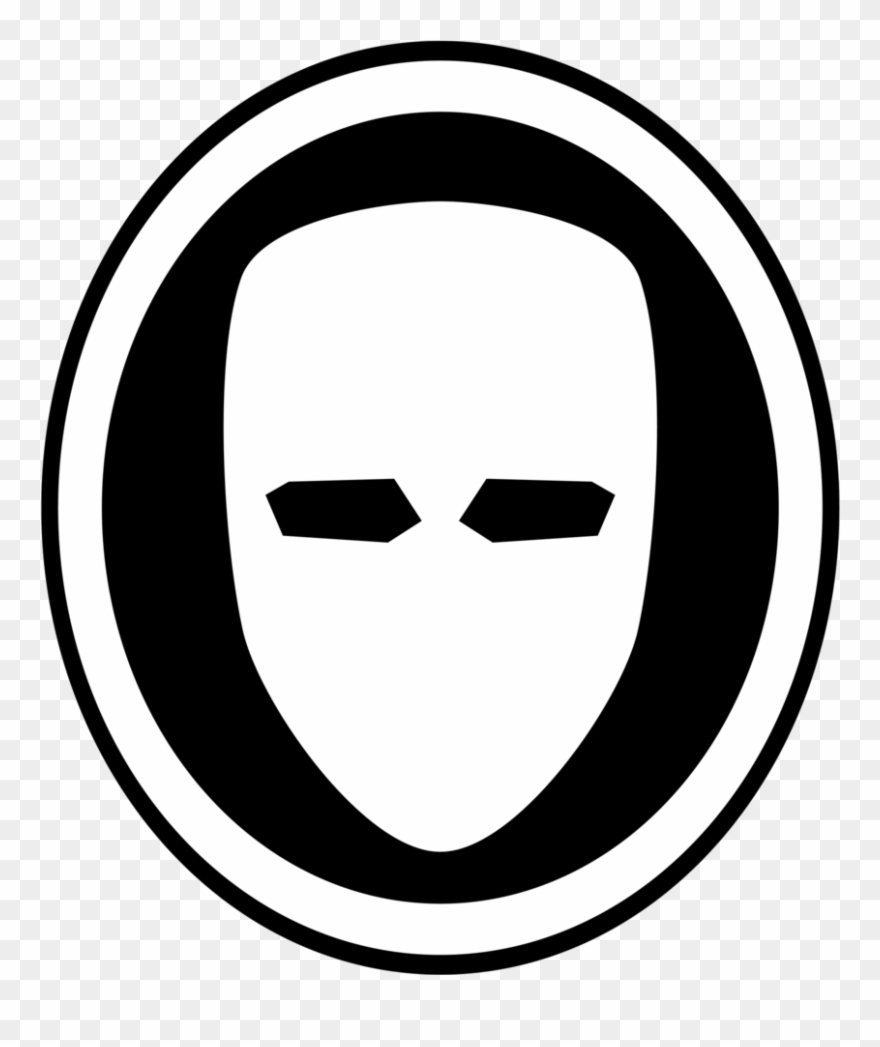 Terrorist Mask Png Banner Freeuse Download - Circle Clipart