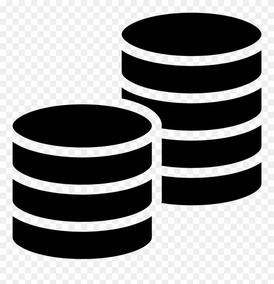 Coins Filled Icon - Finance Icons Png Clipart