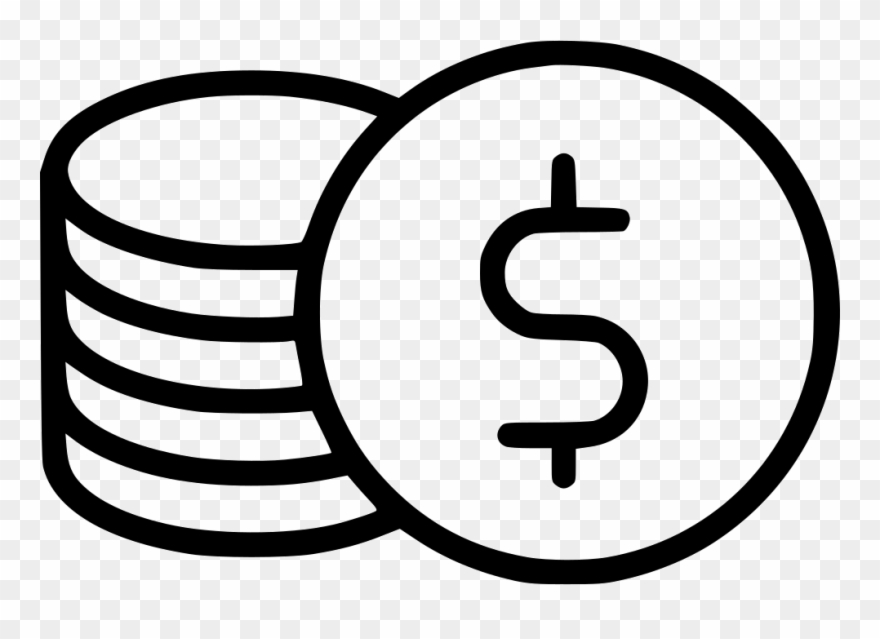 Coins Stack Dollar Sign Comments - Bank Clipart