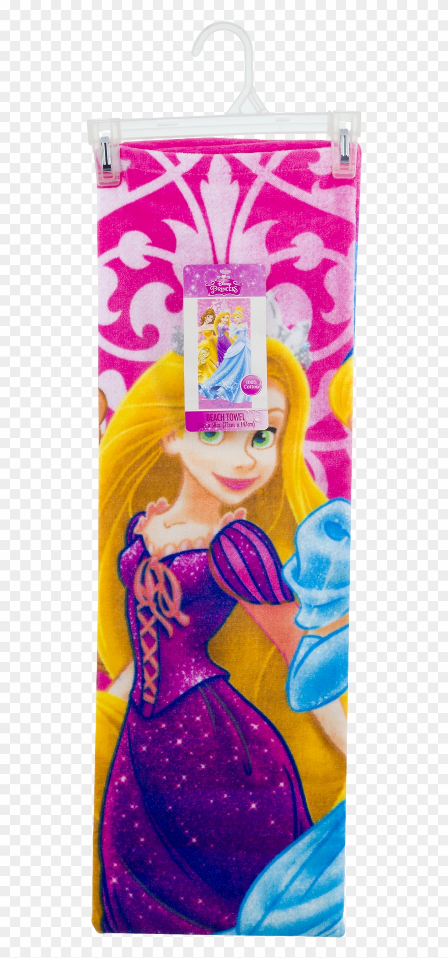 Choose Your Disney Beach Towel - Disney Princess Cotton Beach Towel Clipart