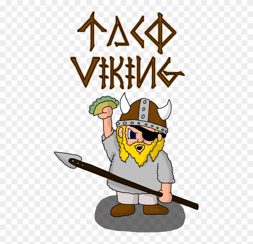 From The Moment I Read The Words “taco Viking” On Twitter, - Cartoon Clipart
