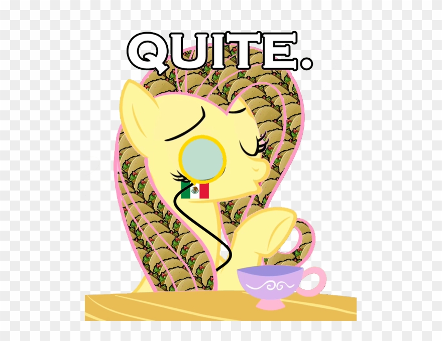 The Classiest Of Tacos - Cartoon Clipart