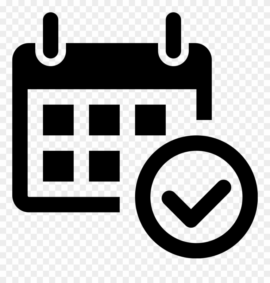 Calendar Check Svg Png Icon Free Download Calendar Icon Clipart 