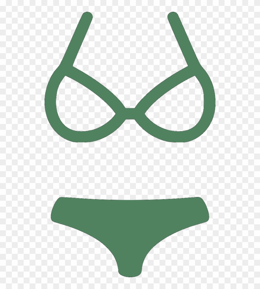 Swimwear - Swim Wear Icon Clipart