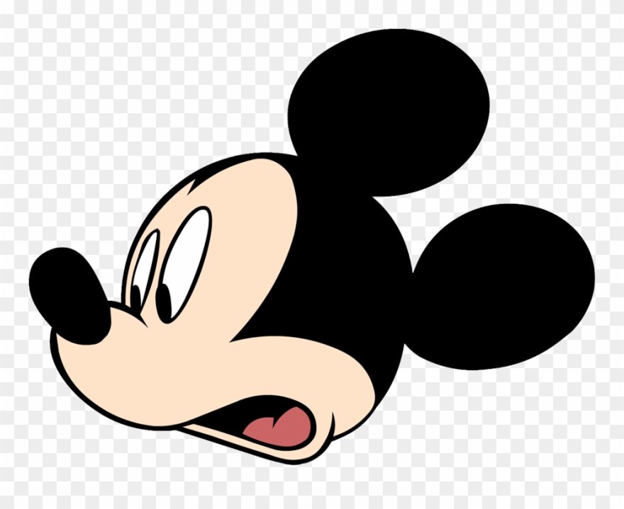 Clipart Ear Micky Mouse - Mickey Mouse Face Transparent Background - Png Download