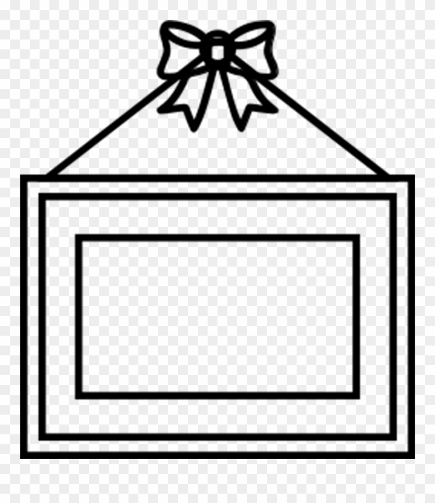 Colorful 2 Picture Frame Picture Collection Framed - Illustration Clipart