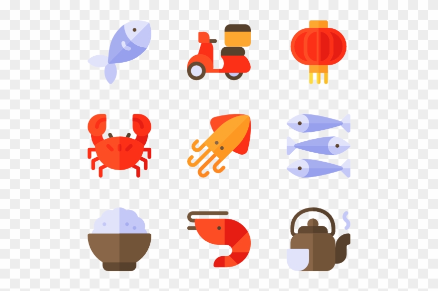 Asian Food Restaurant - Restaurant Clipart