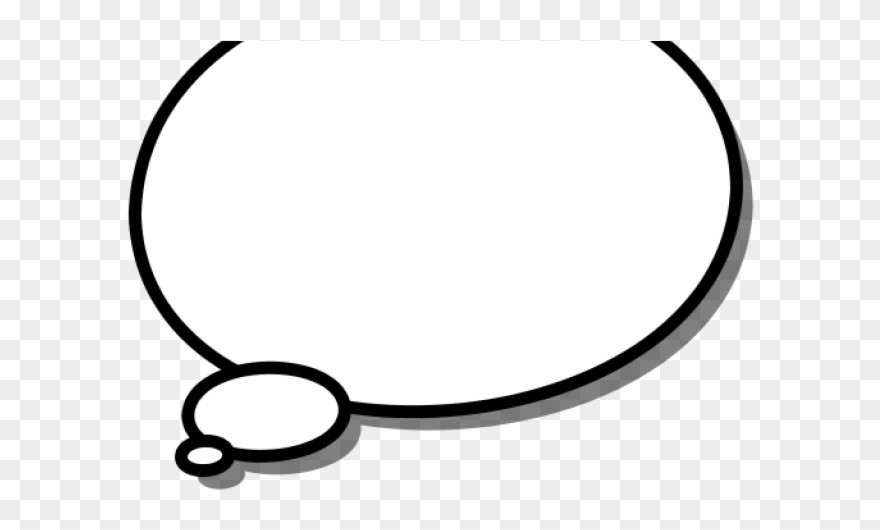 Imagination Clipart Thought Bubble - Circle - Png Download