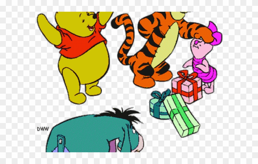 Birthday Clipart Tigger - Pooh - Png Download