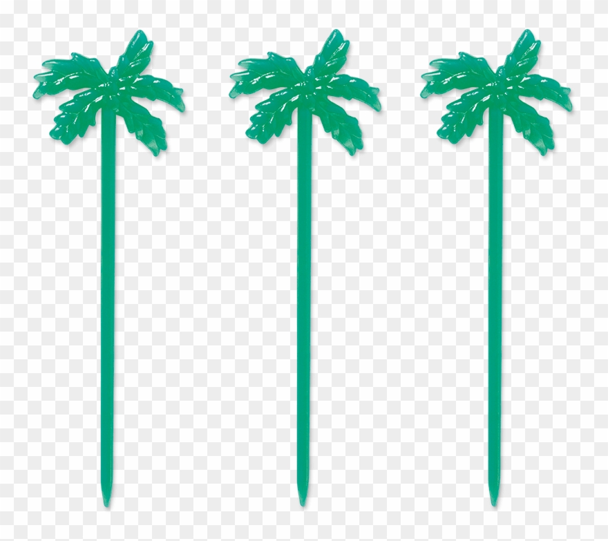 These Stirrers Are In The Shape Of Palm Trees, Sticking - Flying Tiger Copenhagen Clipart