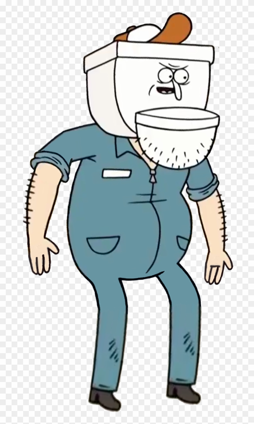 The Toilet Keeper - Toilet Clipart