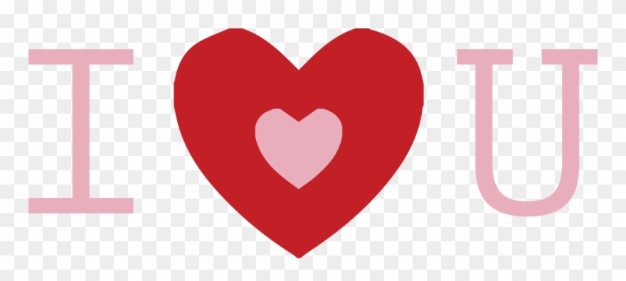 I Heart You Svg Cut File - Heart Clipart