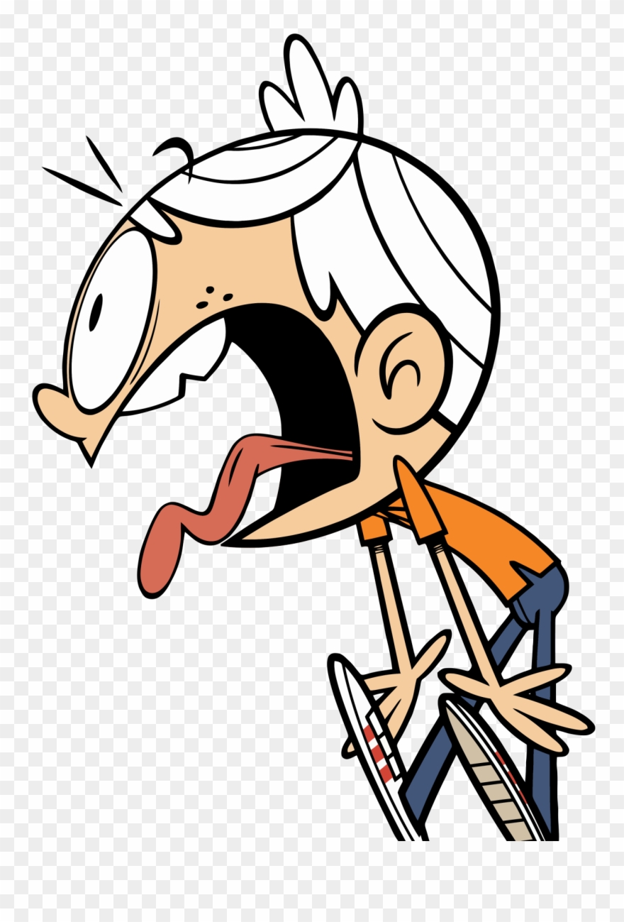 February Clipart Subway Art - Loud House Lincoln Run - Png Download