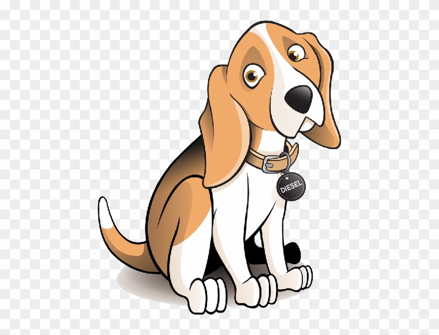 Funny Dogs Cartoon Animal Images Box Clip Art Wolf - Dog Clipart - Png Download