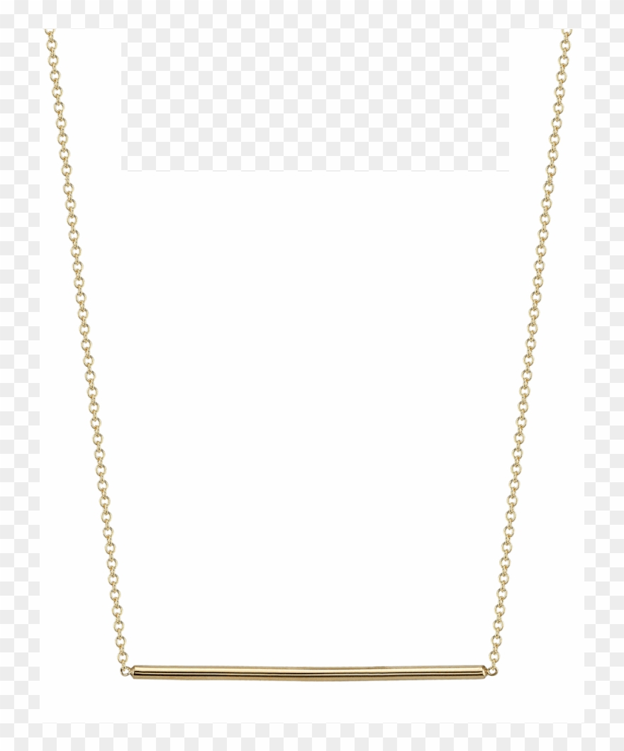 Gabriela Artigas - Line Necklace - Chain Clipart