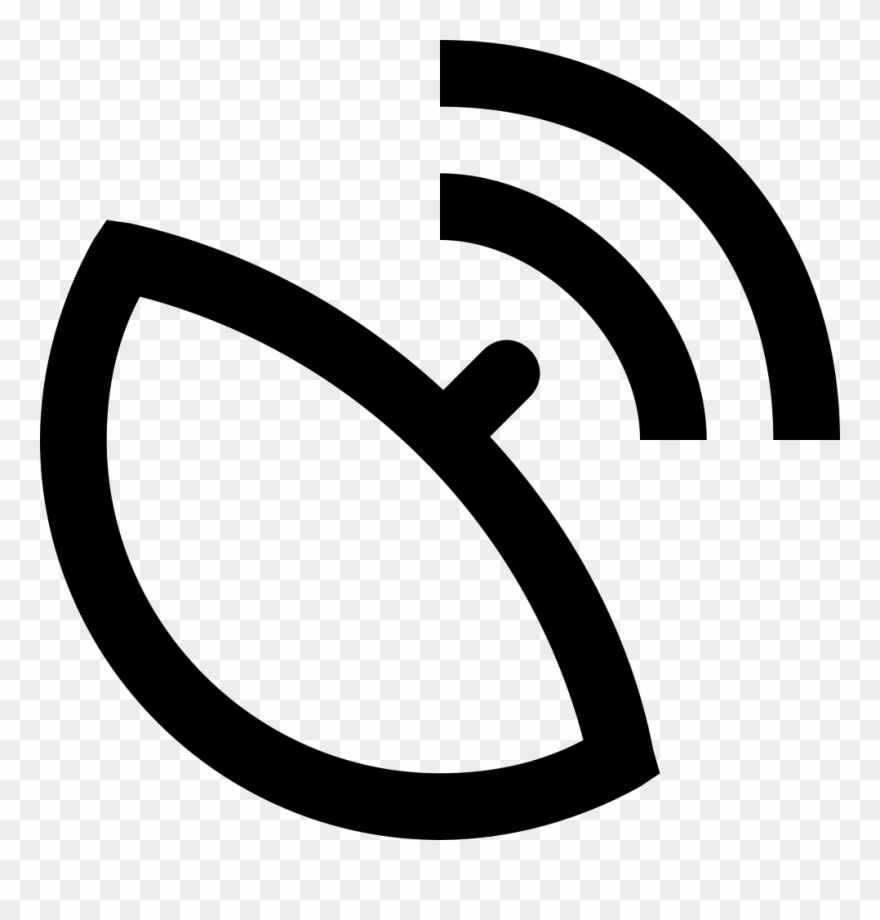 Dish Clipart Svg - Directional Antenna Icon - Png Download