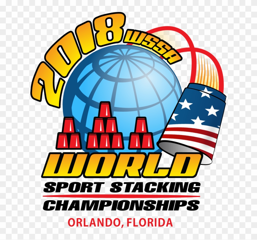 Cup Clipart Stacking - World Sport Stacking Championships 2018 - Png Download