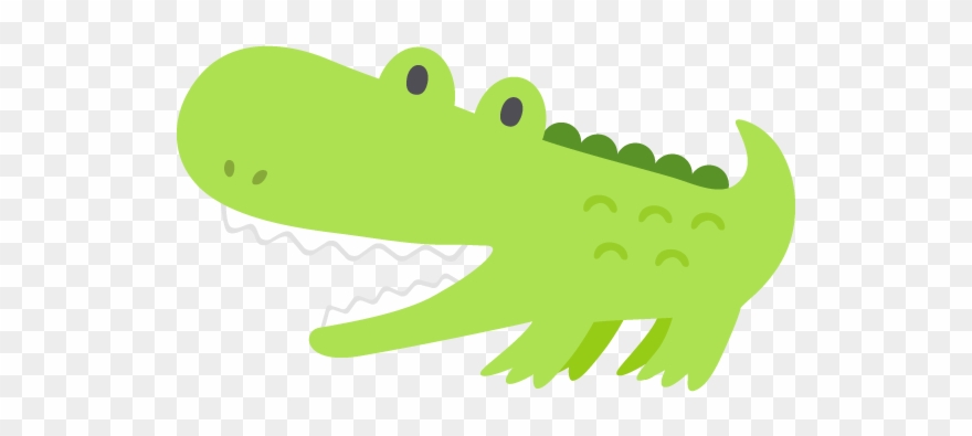 Clipart Crocodile For Kids - Crocodile Cartoon Transparent - Png Download