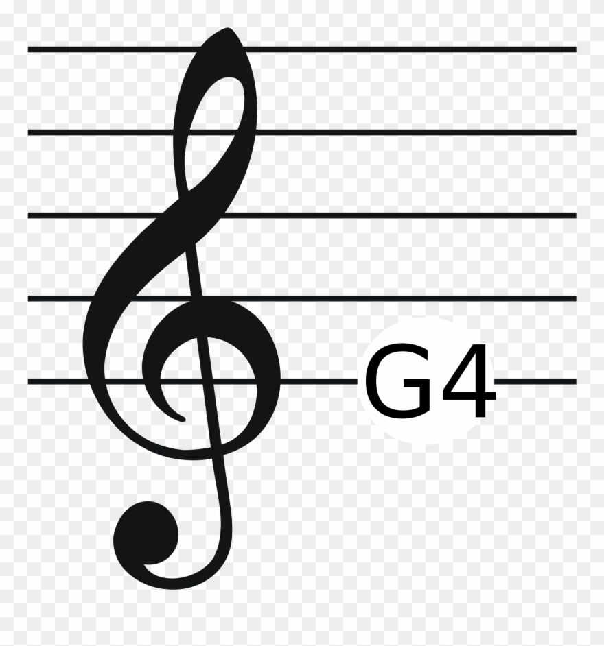 Picture Of Treble Clef 27, Buy Clip Art - Png Download
