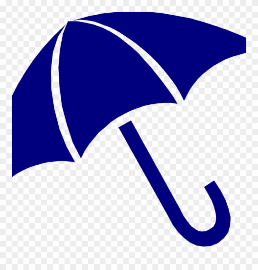 Umbrella Clipart Navy Umbrella Clipart Clip Art At - Pink Umbrella Clip Art - Png Download