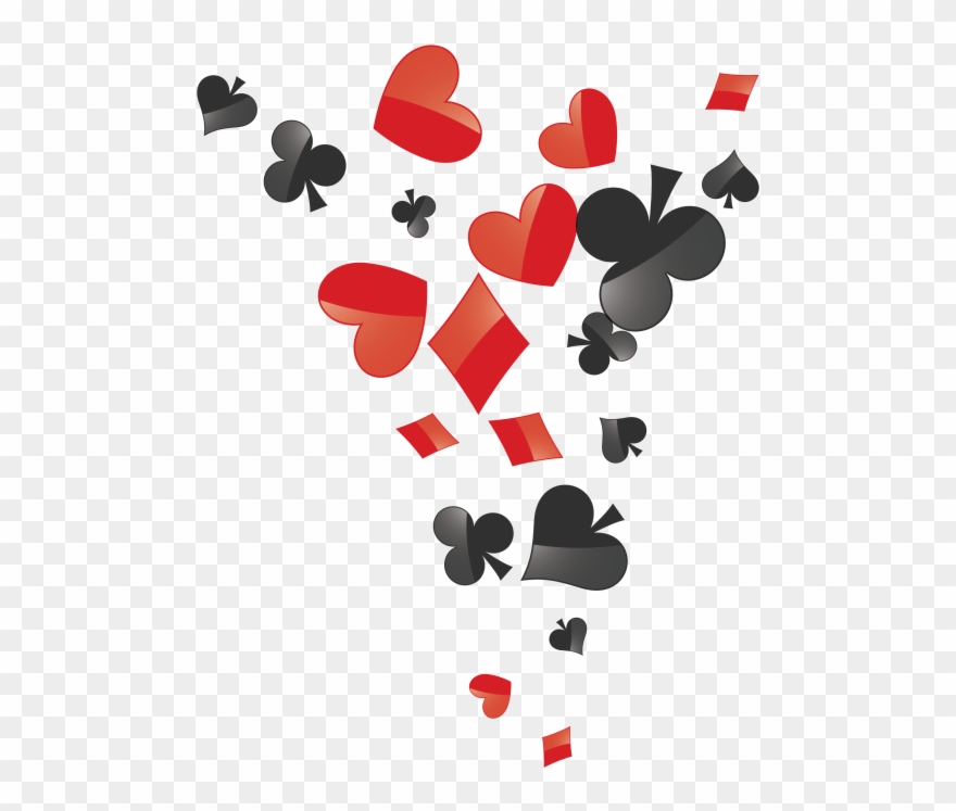 Playing Card Suits - Playing Card Clipart