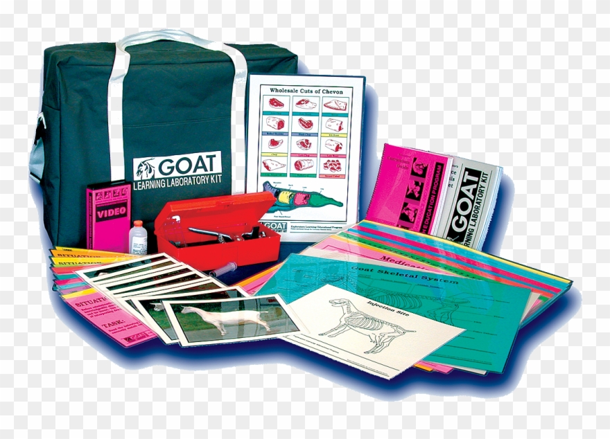 Goat Learning Lab Kit Ohio 4 H Youth Development 4-h - Bag Clipart