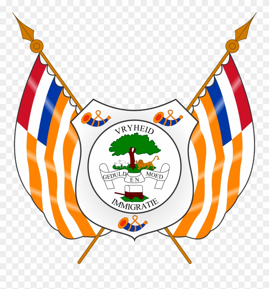 Coat Of The Free - Orange Free State Coat Of Arms Clipart