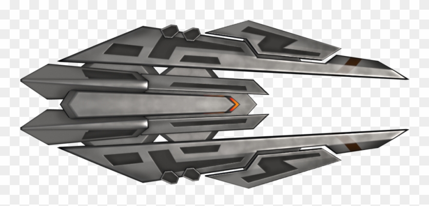 Sprite Spacecraft D Computer Graphics Clip Art - Alien Spaceship Top View - Png Download