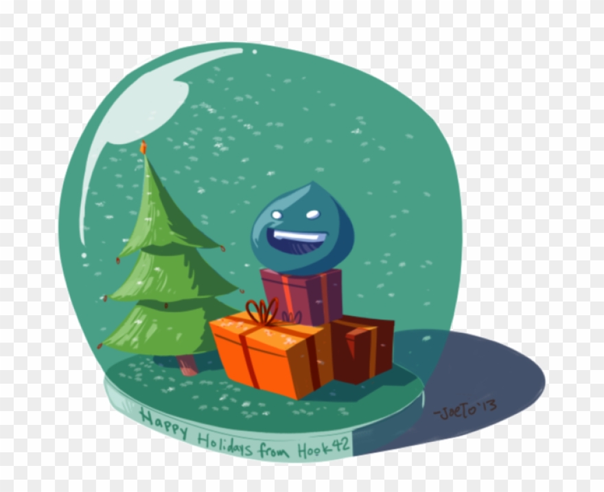 Hook 42 Drupal Snow Globe - Hook 42 Clipart