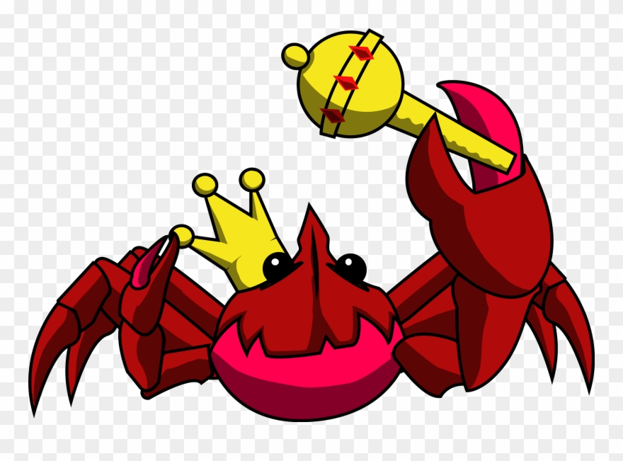 King Crab - Cartoon Clipart