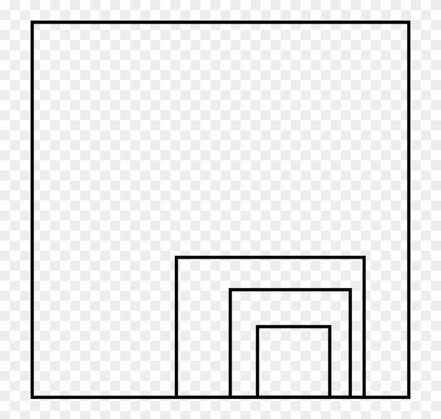 Mondrian Page Layout Design Clipart