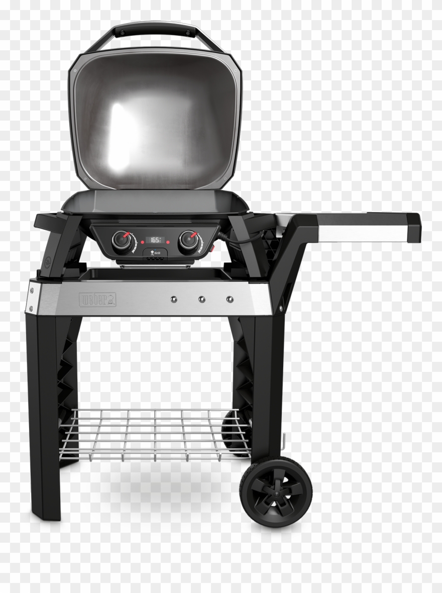 Pulse 2000 Grill With Cart - Weber Pulse 2000 Clipart