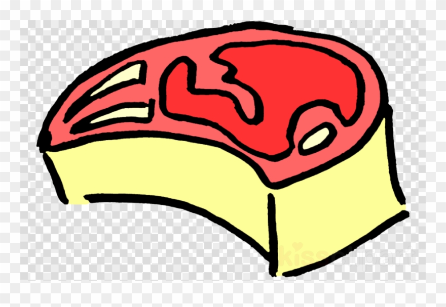 Transparent Steak Clip Art Clipart Beefsteak Barbecue - Meat Clipart Transparent Background - Png Download