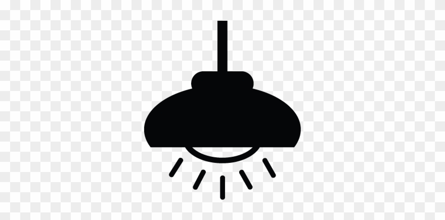 Lamp, Light, Furniture, Interior Icon - Illustration Clipart