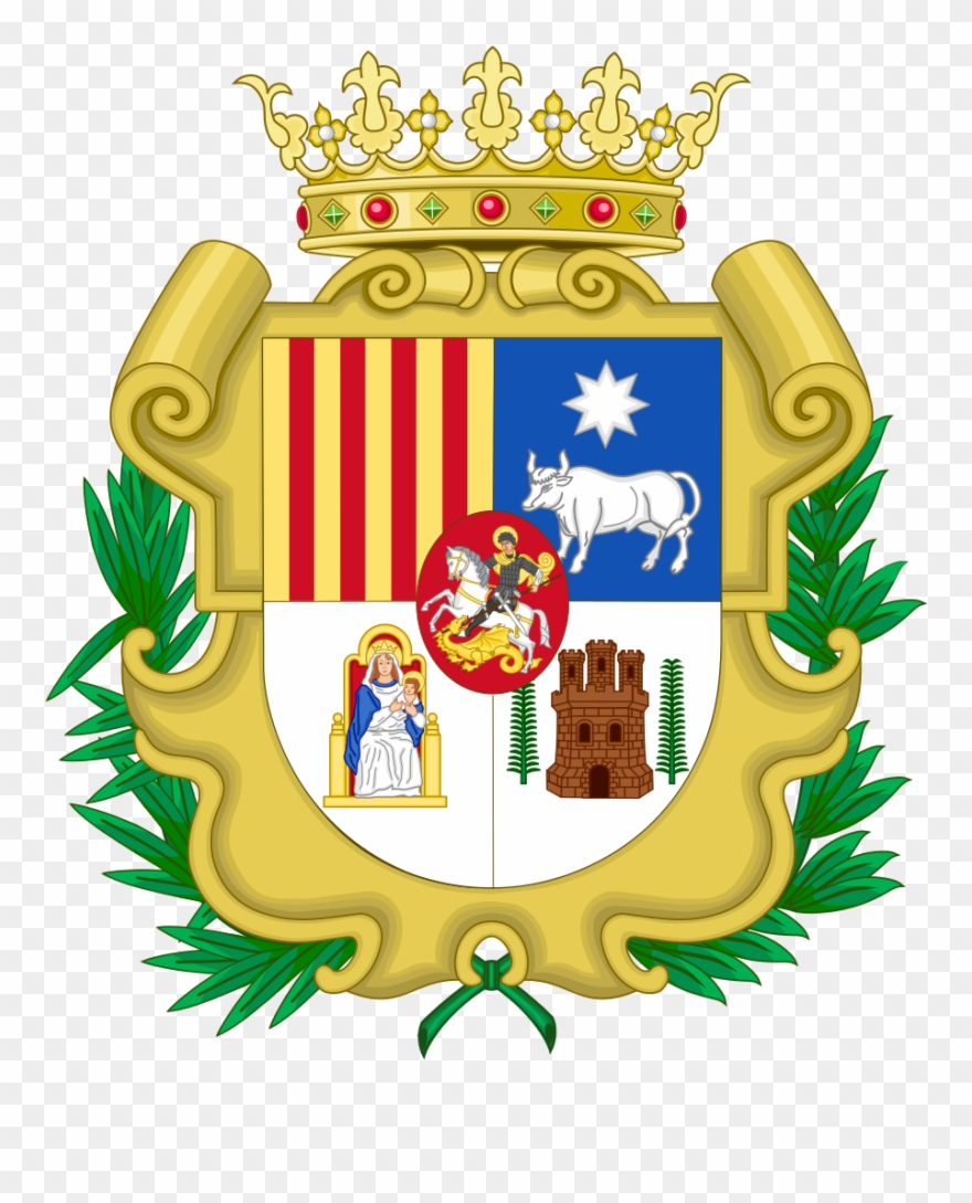 Coat Of Arms Of Teruel Province - Teruel Coat Of Arms Clipart