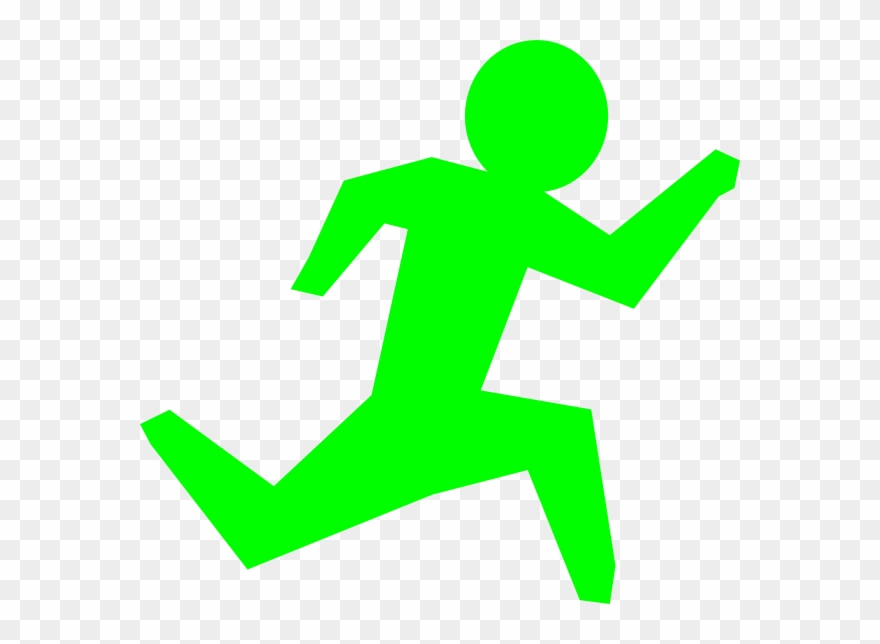 Running Stick Figure Png Clipart
