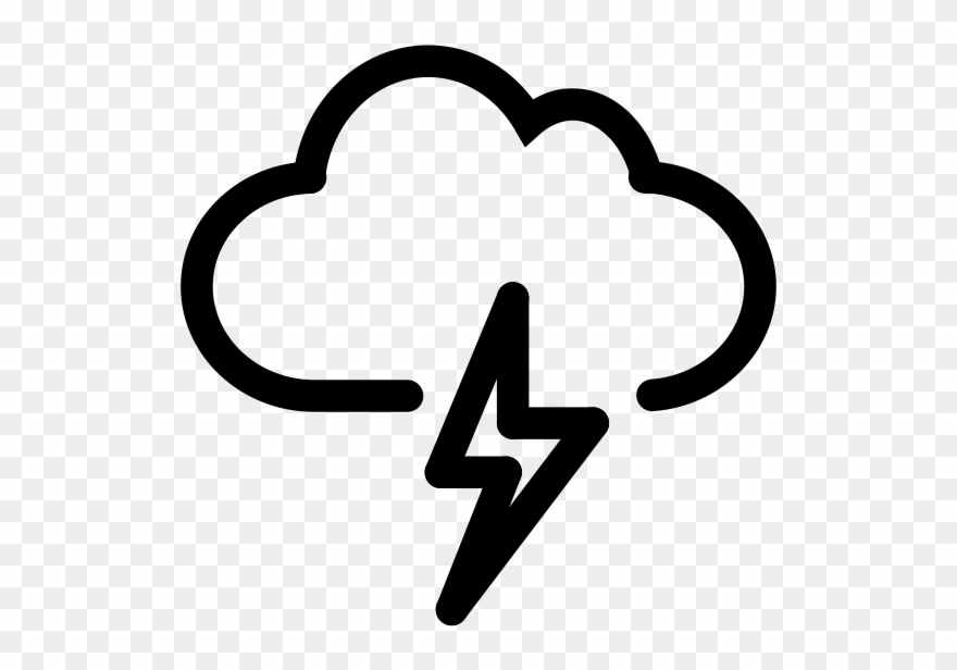 Storm Clipart Hail Storm - Png Download